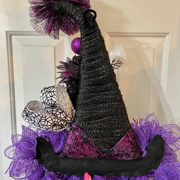 Purple Fancy Witch Hat for Halloween! - Picture 6 of 6